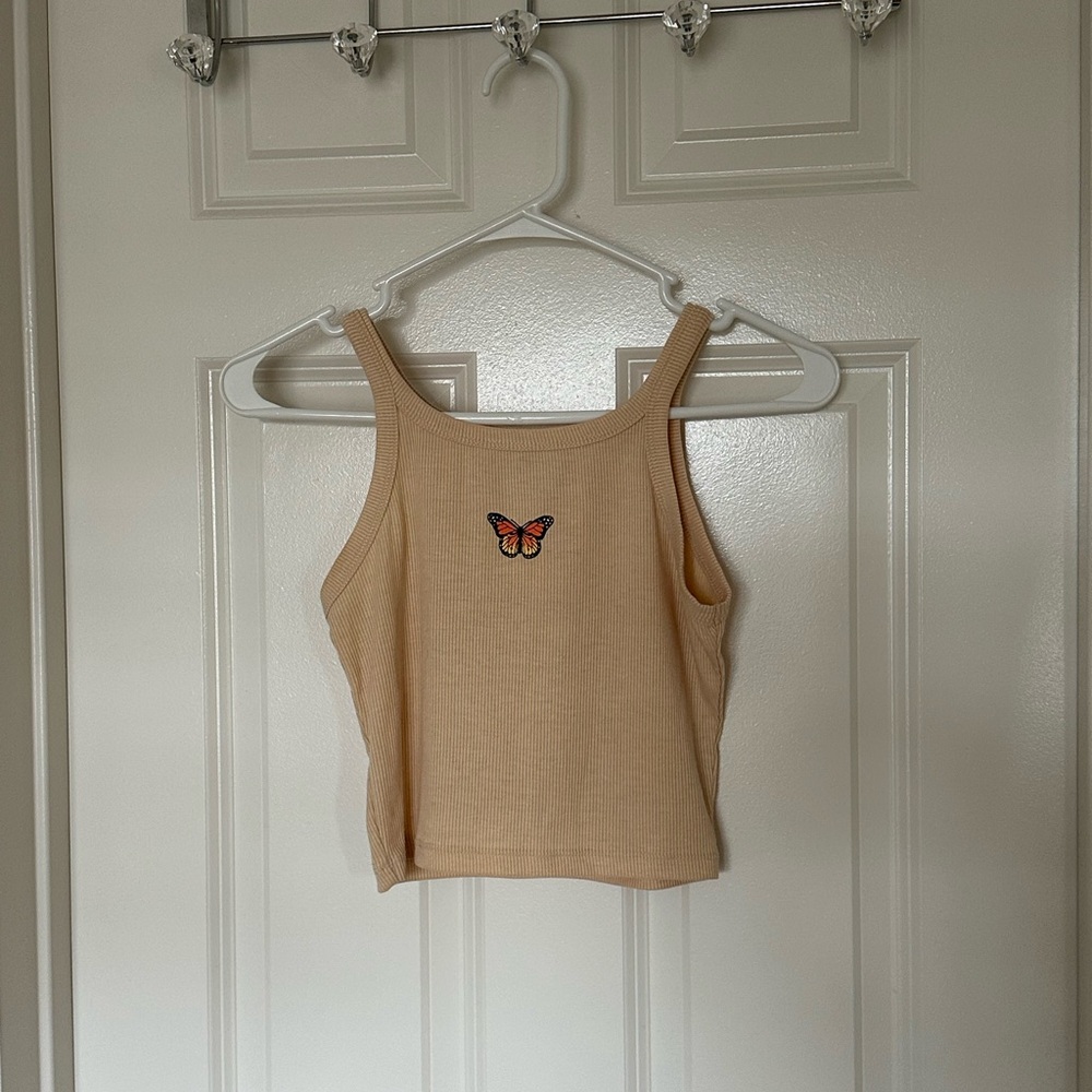 Princess Polly Fitted Crop Tank Top